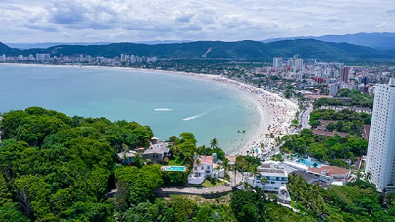 Alerta para a previsão de ressaca no litoral paulista