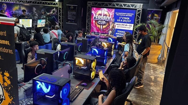 Cerrado Cup começou hoje com o circuito e-sports