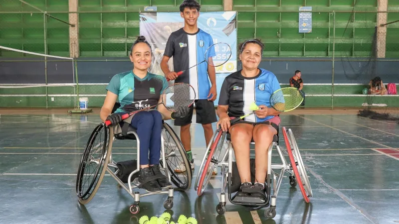 Atletas do COP de Samambaia vão disputar o brasileiro de parabadminton de olho nos Jogos Parapan-Americanos/Matheus H. Souza/Agência Brasília