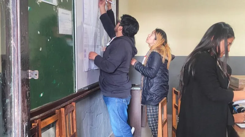 Saíram os primeiros resultados das eleicões na Bolívia