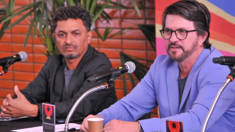 Claudio Abrantes, secretário de Cultura e Economia Criativa, na entrevista sobre a 58ª edição do Festival de Cinema de Brasília, que vai exibir 80 filmes/Lúcio Bernardo Jr./Agência Brasília