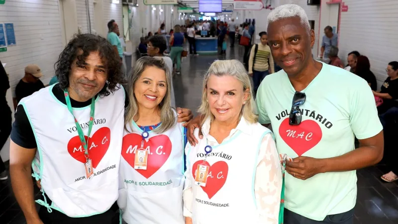 Voluntários dão suporte emocional a 2,6 mil pacientes com câncer que são atendidos por mês no Hospital de Base/Paulo H. Carvalho/Agência Brasília