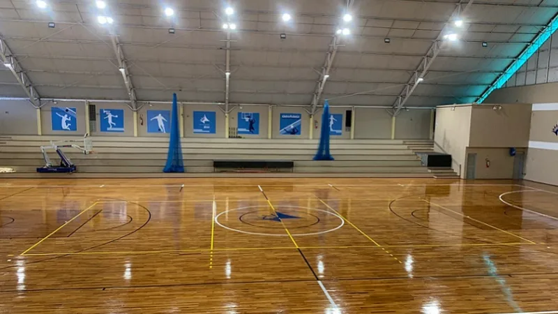 Ginásio poliesportivo do Iate Clube de Brasília foi reformado