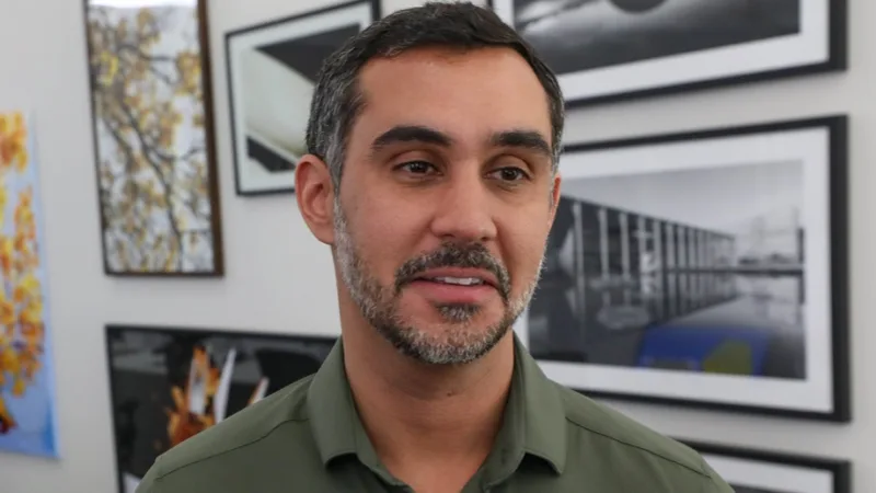 Marcelo Vaz, secretário de Desenvolvimento Urbano, apresentou o projeto de lei do Pdot que agora está na Câmara Legislativa/Renato Alves/Agência Brasília