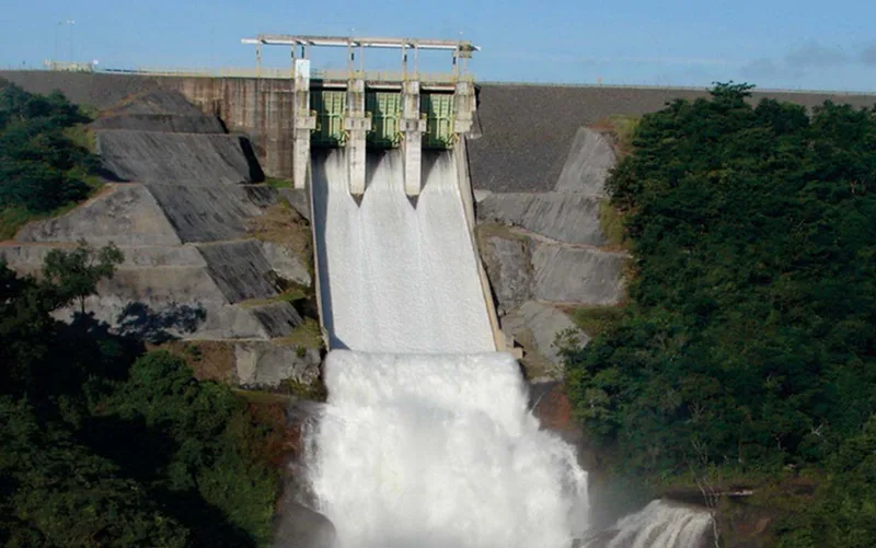 Vertedouro Usina Hidrelétrica de Queimado Entorno