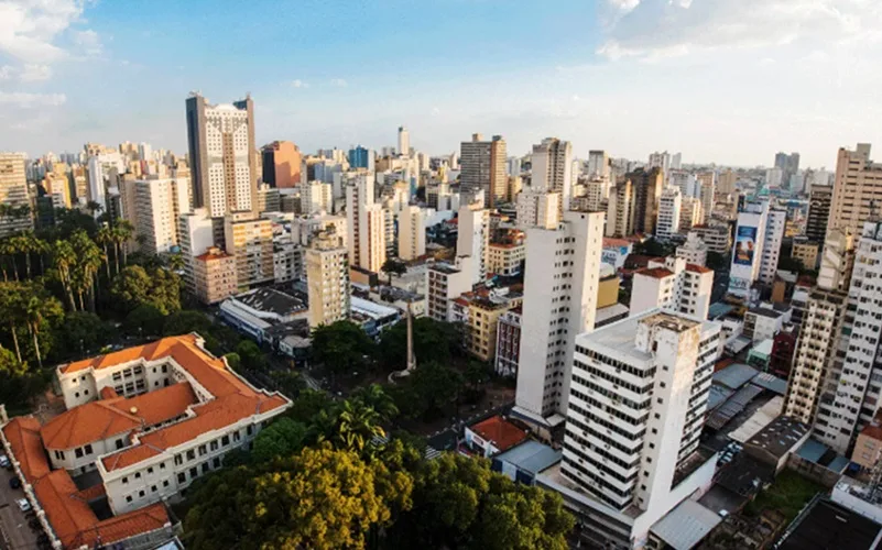 Campinas cidade urbana SP Misto Brasil