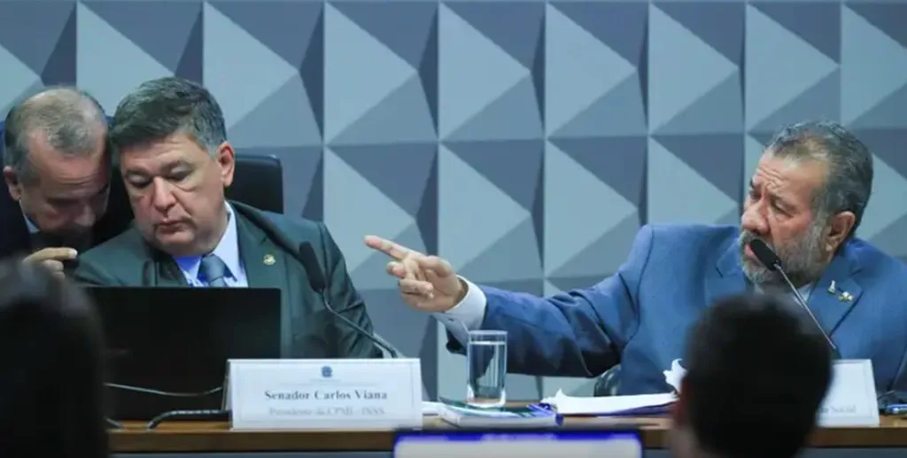 CPMI do INSS Carlos Lupi Carlos Viana e Rogério Marinho Misto Brasil