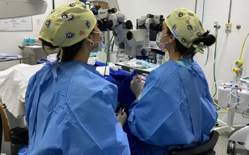 Cirurgia hospital universitário mutirão Misto Brasil