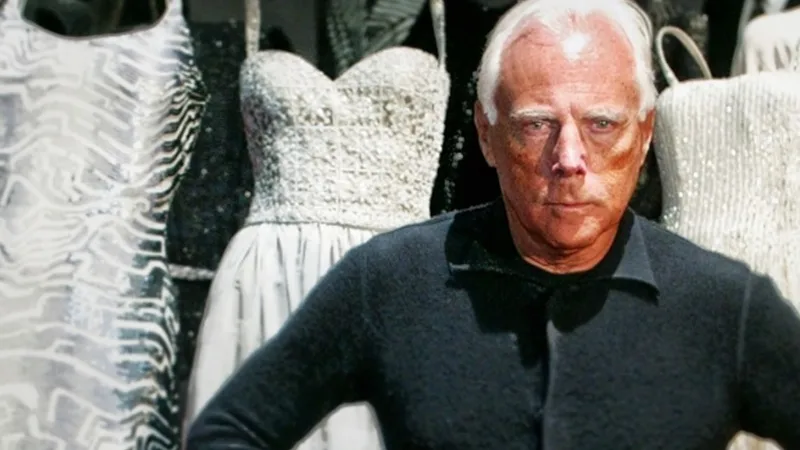Faleceu Georgio Armani, o rei da moda