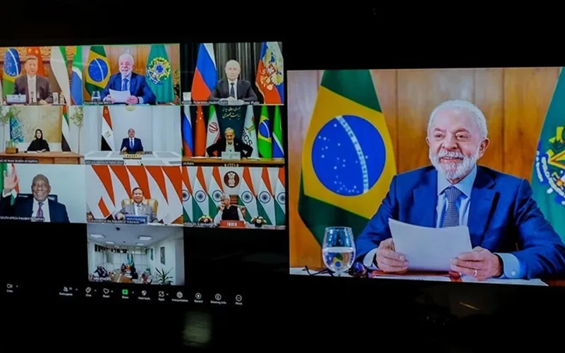 Lula da Silva reuniuão virtual Brics Misto Brasil
