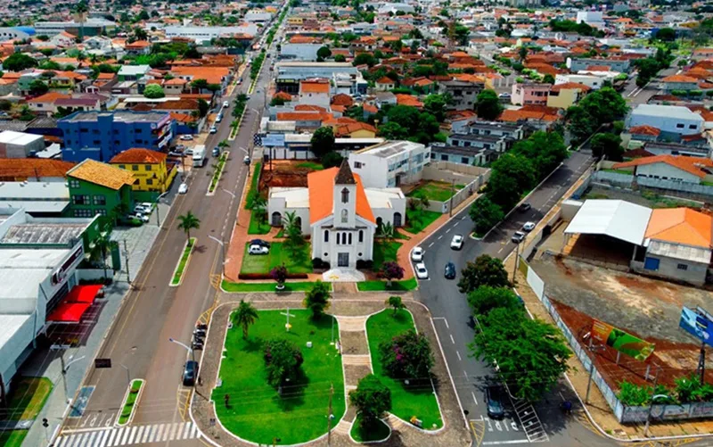 Município de Jataí Goiás Misto Brasil