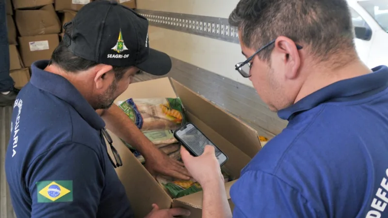 Depois de operação de fiscalização, o Banco de Alimentos da Ceasa recebeu 1,5 toneladas de pescados apreendios/Lúcio Bernardo Jr./Agência Brasília