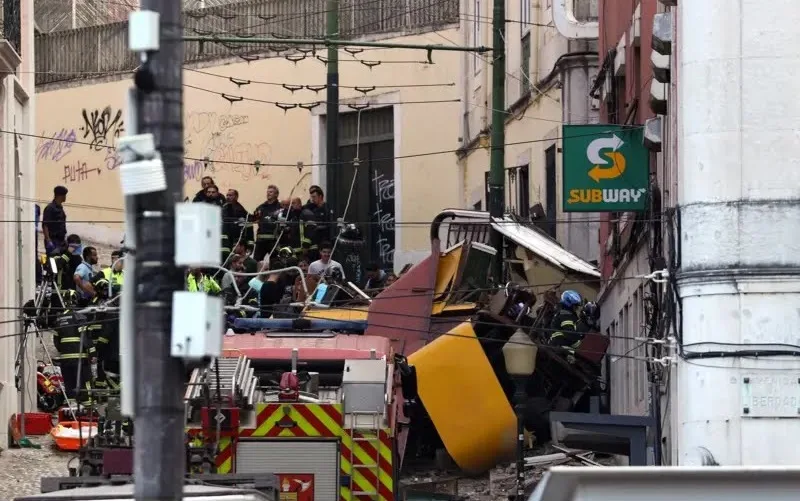 Portugal Lisboa bondinho acidente Misto Brasil