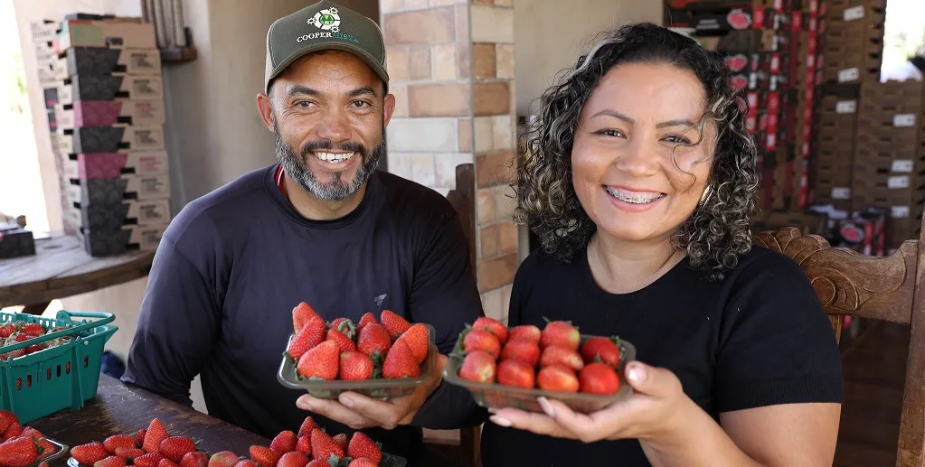 Produtores rurais Planaltina DF Arnaldo e Leonice Mendes Misto Brasil