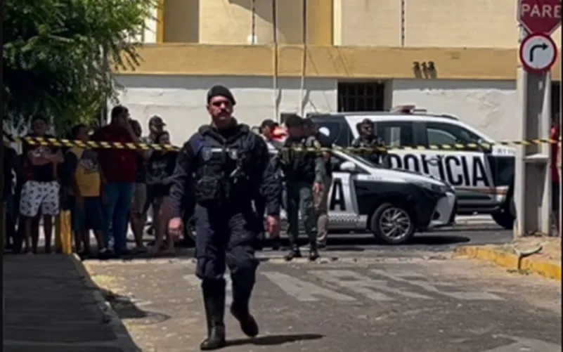 Sobral tiroteio policiamento escola Misto Brasil