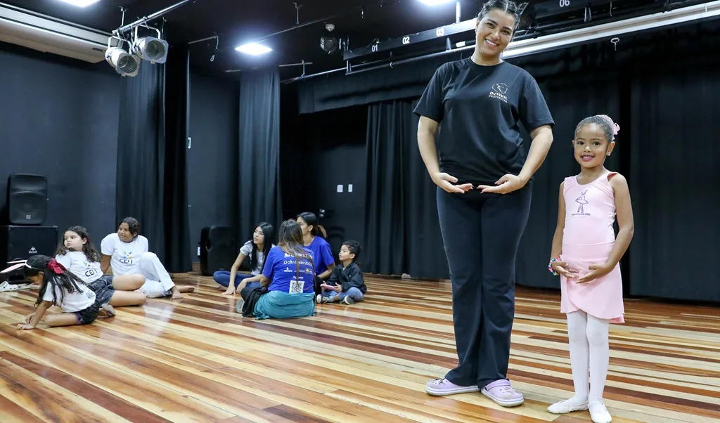 Balé Bianca dos Santos e aluna DF Misto Brasil