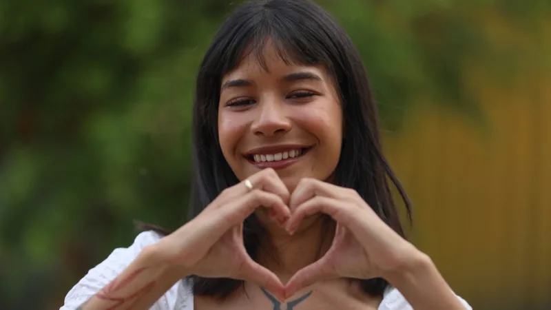 Luísa Andrade foi submetida a uma cirurgia cardíaca na rede pública e agora está feliz porque melhorou a respiração e não tem mais taquicardia/Joel Rodrigues/Agência Brasília