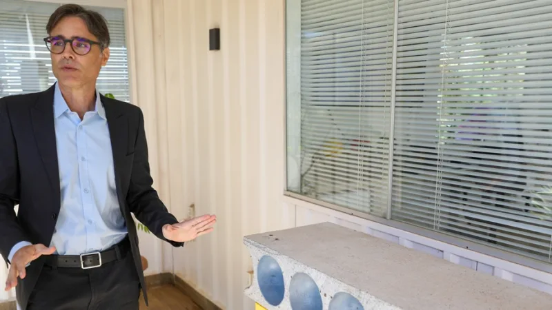 Bruno Goretti é empresário e diz que veio para empreender com tecnologia e atividade sustentável no Distrito Federal/Matheus H. Souza/Agência Brasília