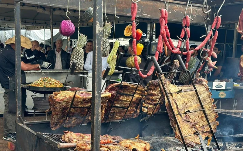 Entorno churrasco carne Misto Brasil