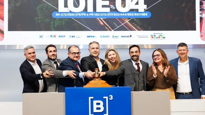 Consórcio vence leilão de rodovia no Paraná