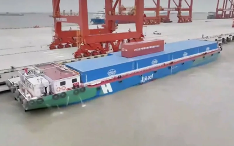 Navio movido a metanol e eletricidade Misto Brasil