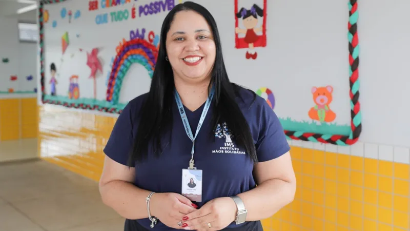 Jéssica Lima é diretora do Centro de Educação da Primeira Infância (Cepi), do Recanto das Emas, que atende a 188 crianças/Joel Rodrigues/Agência Brasília