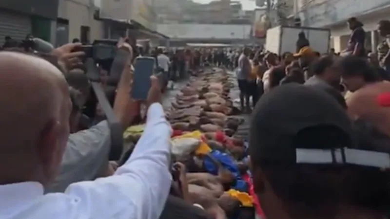 Governo do Rio confirmou a morte de 121 pessoas