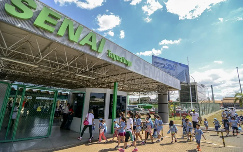Senai Taguatinga DF estudantes Misto Brasil