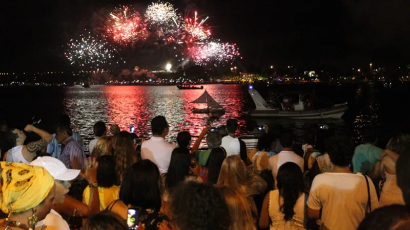 Esquema de segurança para as festas da virada do ano novo