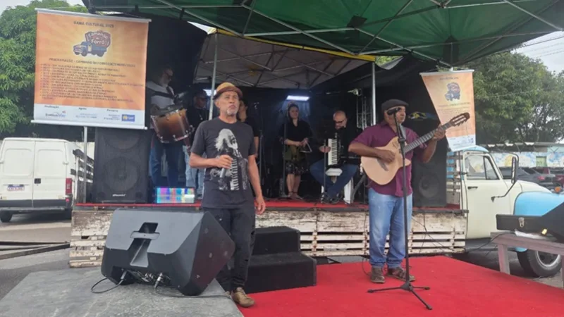 Caminhão do Forró na Feira Permanente do Gama