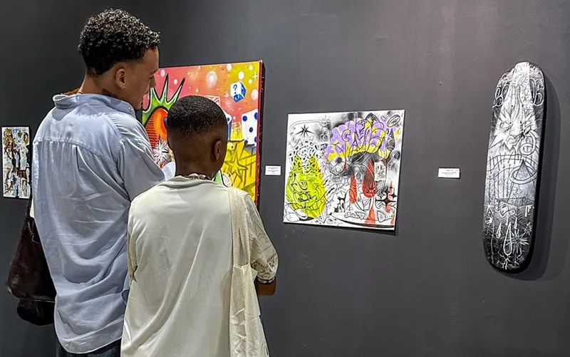 Exposiç ão arte Galeria Risofloras DF Misto Brasil