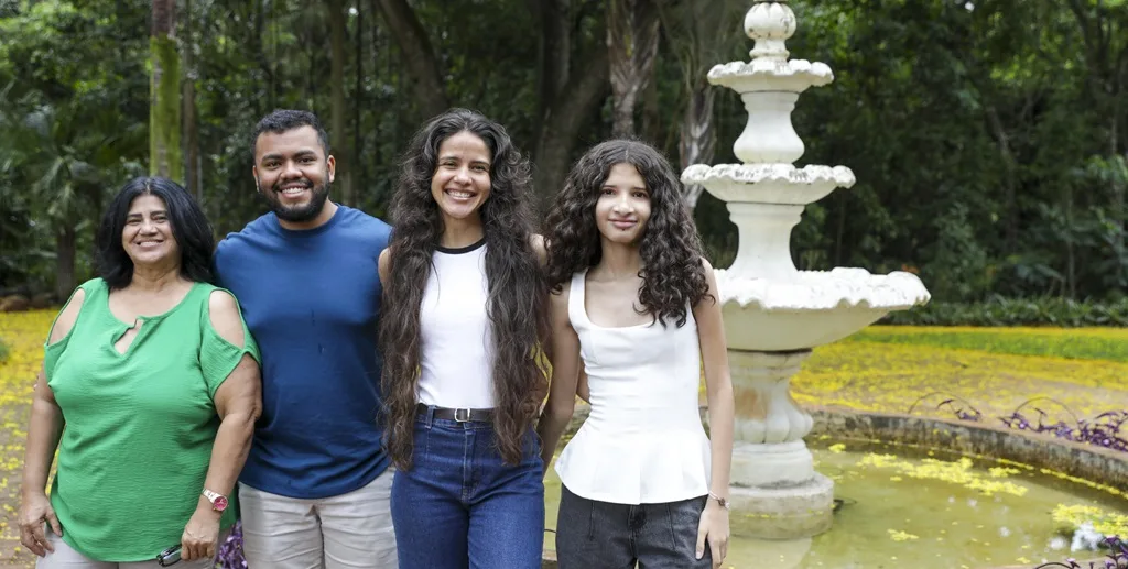 Jardim Botânico DF Mariazinha Lucena família Misto Brasil