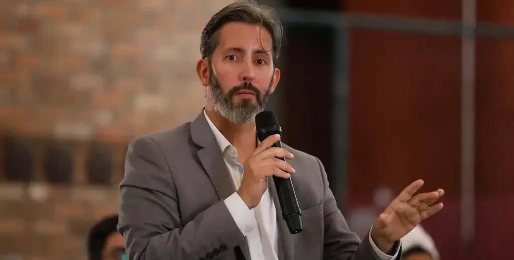 Leandro Grass, presidente do Iphan, na assinatura que descentraliza recursos para restauro do Armazém Docas André Rebouças, no Rio/Tomaz Silva/Agência Brasil