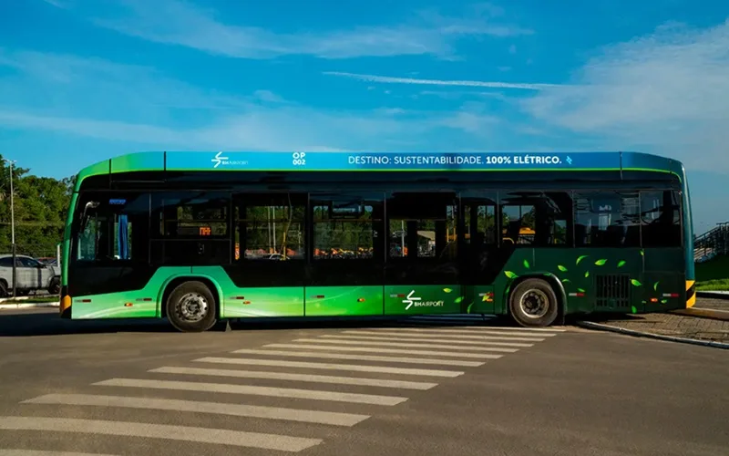 Aeroporto de BH passa a operar com ônibus elétricos