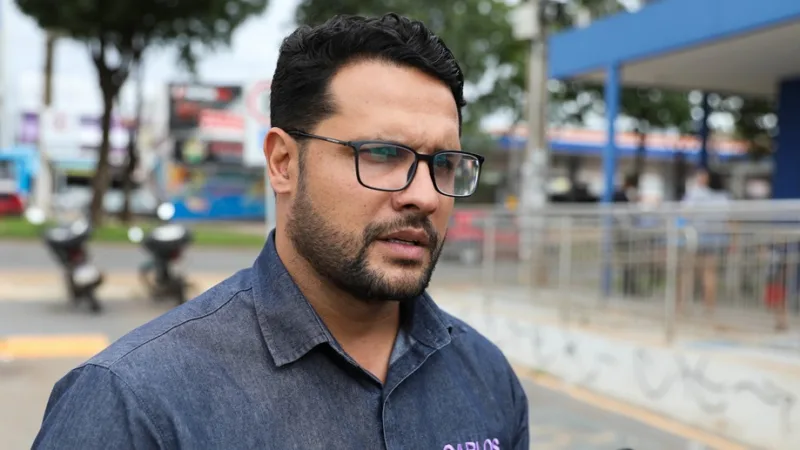 Carlos Dalvan avalia como positivo os resultados para o trânsito com a construção do viaduto do Recanto das Emas e Riacho Fundo II/ Matheus H. Souza/Agência Brasília