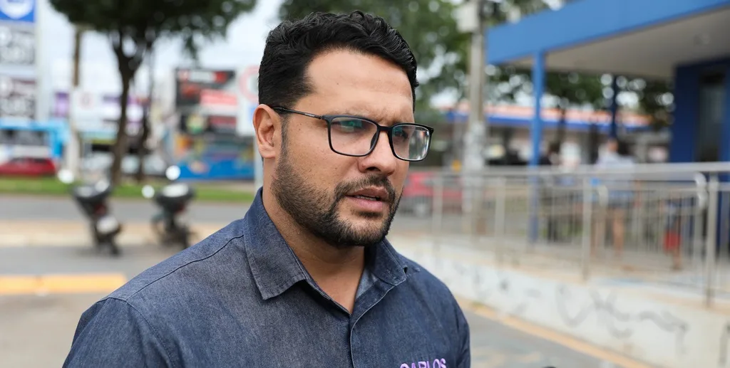 Carlos Dalvan avalia como positivo os resultados para o trânsito com a construção do viaduto do Recanto das Emas e Riacho Fundo II/ Matheus H. Souza/Agência Brasília