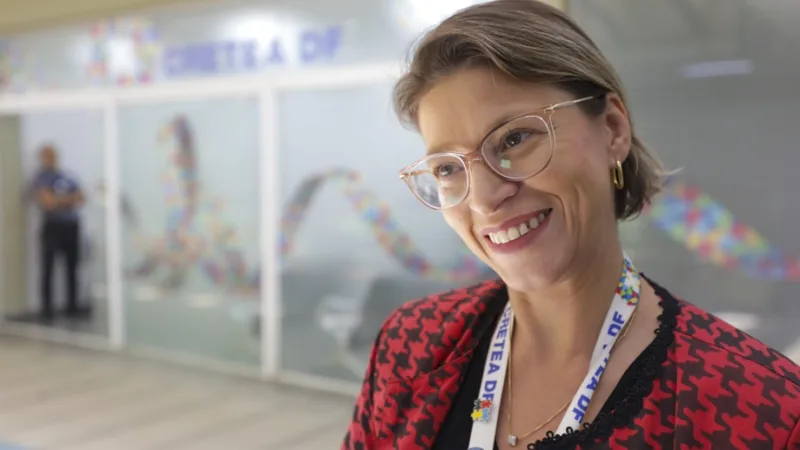 Viviane Cantos Veras é gerente do Cretea, centro que atende crianças com diagnóstico confirmado quanto aquelas com suspeita de TEA/Geovana Albuquerque/Agência Brasília