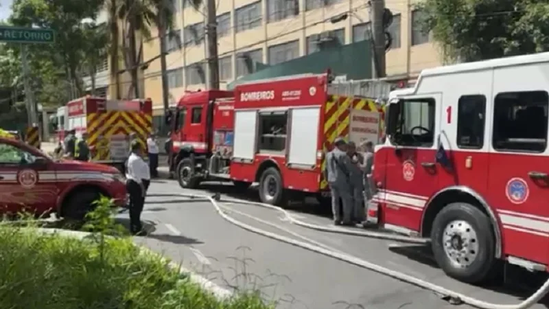 Incêndio atinge o Instituto do Câncer de São Paulo