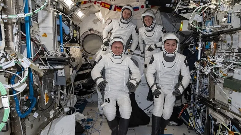 Problema médico encurta missão espacial da Nasa