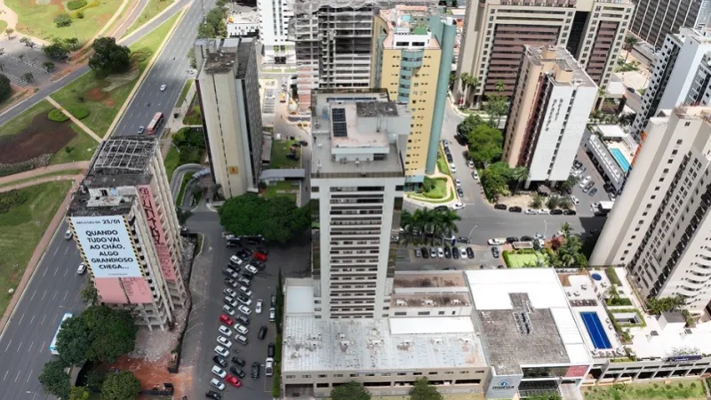 Alerta nos celulares para implosão do Torre Palace