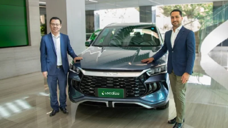 Localiza vai comprar 10 mil veículos de montadora chinesa