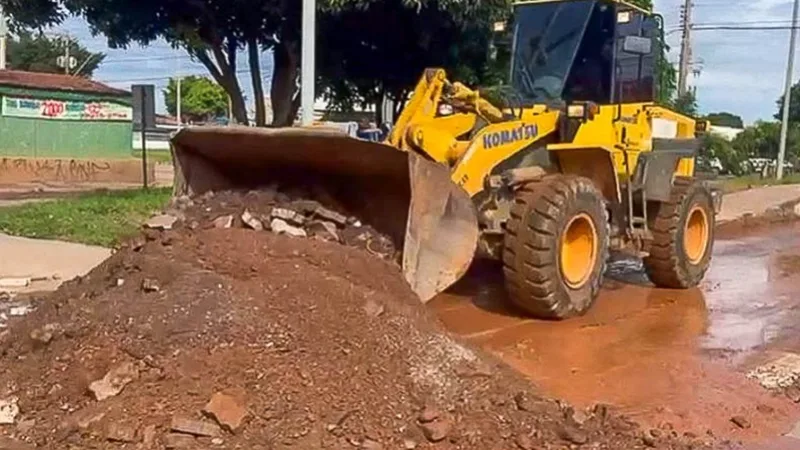 Chuvas provocaram prejuízos em várias regiões administrativas