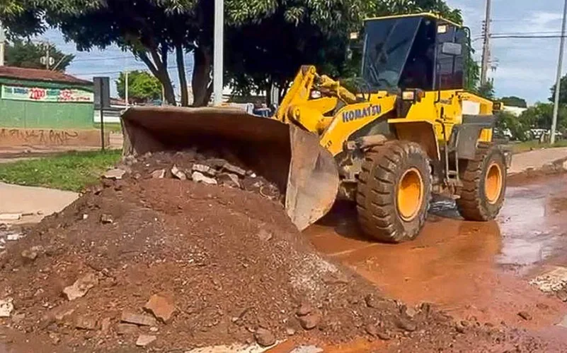 Chuvas provocaram prejuízos em várias regiões administrativas