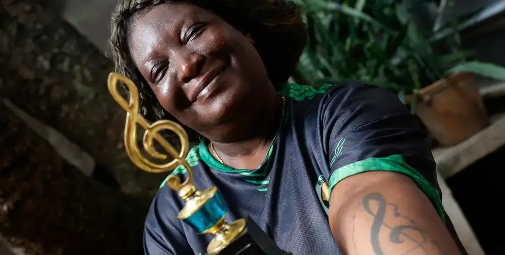 Helen Maria da Silva Simão, primeira mulher à frente de uma bateria de escola de samba no Rio de Janeiro/Tânia Rêgo/Agência Brasil