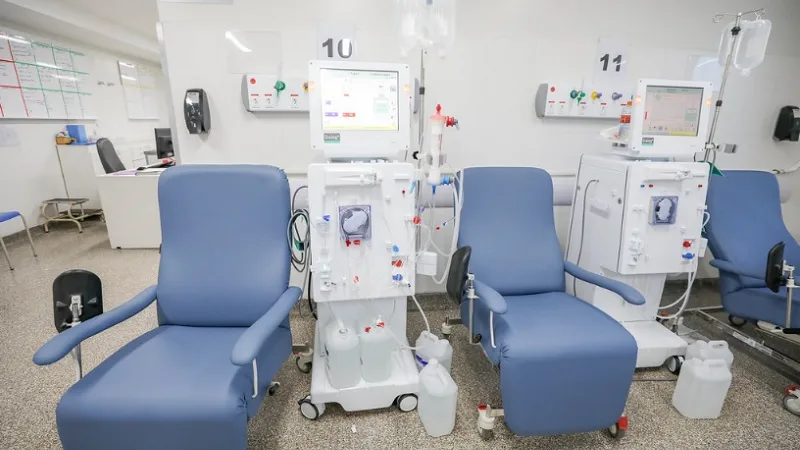 Ala de nefrologia do HRT passou por reformas