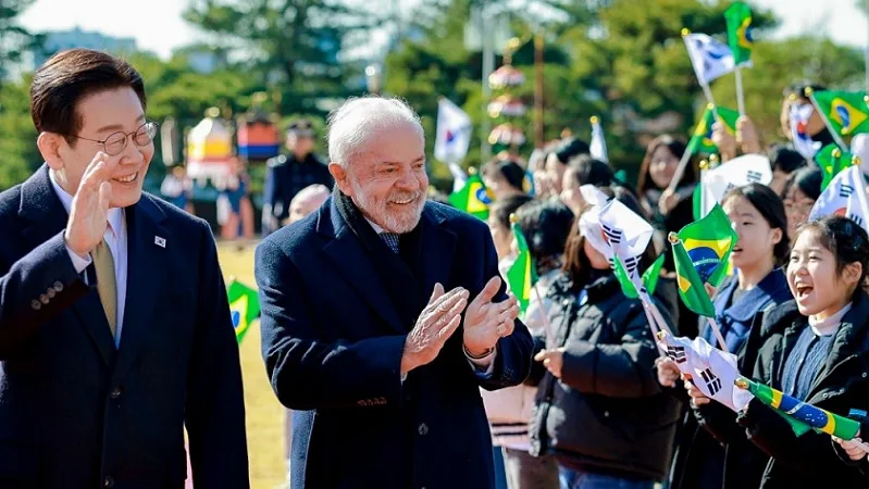 Brasil faz acordo com a Coreia do Sul em diversas áreas