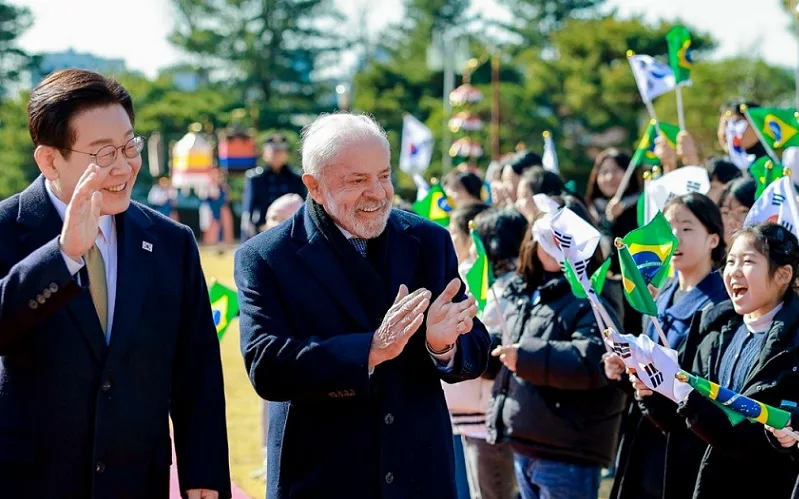 Brasil faz acordo com a Coreia do Sul em diversas áreas