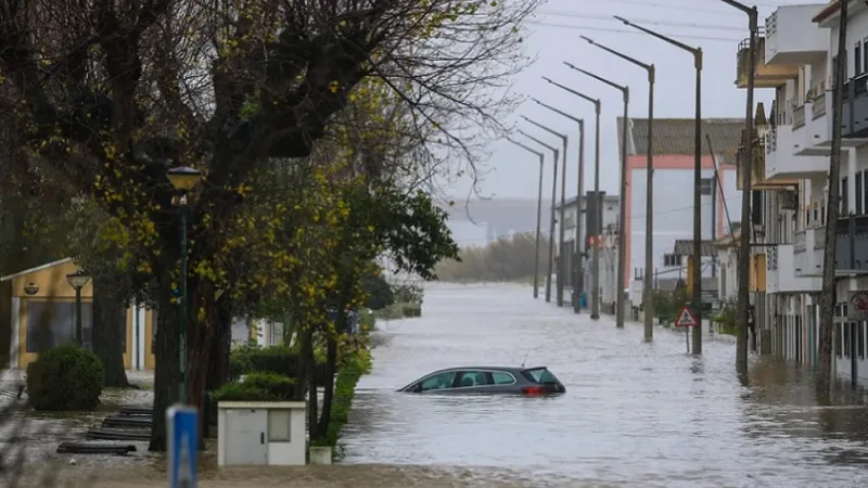 Eleições presidenciais com inundações neste domingo em Portugal