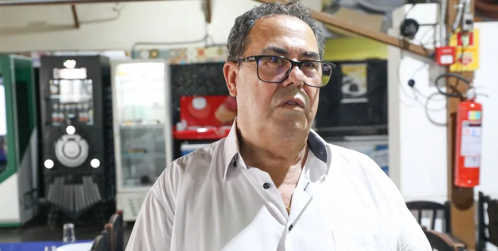 Jorge Eustáquio de Oliveira comemorou o título definitivo do Restaurante Palhoça, depois de 48 anos de existência/Renato Alves/Agência Brasília