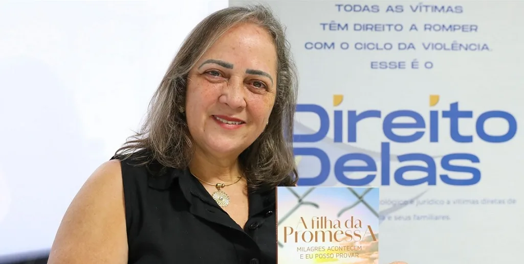 Ana Lúcia Barbosa foi vítima de violência doméstica e hoje recebe apoio no Núcleo Direito Delas, que ajudou a superar o trauma/Lúcio Bernardo Jr./Agência Brasília